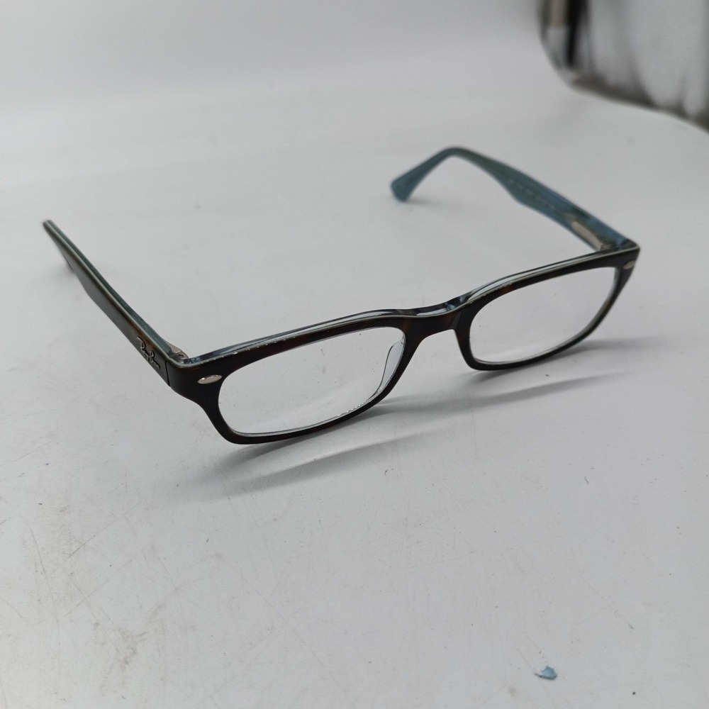 Ray-Ban RB 5150 5023 Tortoise Blue Rectangular Eyeglasses Frames Only 236